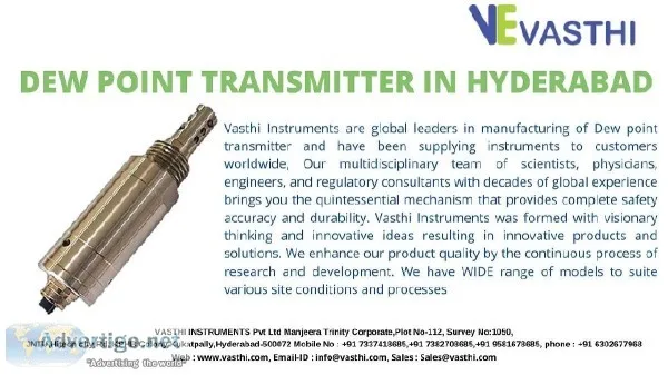 Dew Point Transmitter In Hyderabad