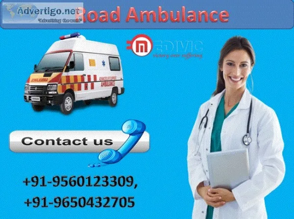 Hire 247 Hours Emergency Care Medical Team with Medivic Ambulanc