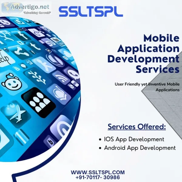 Mobile Application Development Services By SSLTSPL