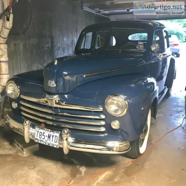 Fully Restored 1948 Ford Super Deluxe Four Door Sedan