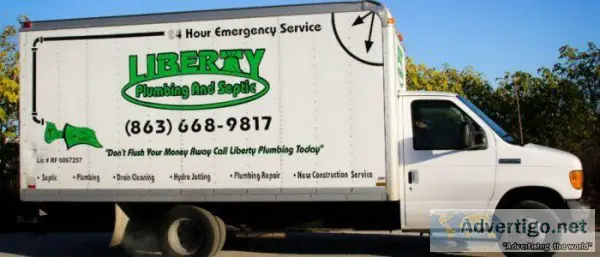 Liberty Plumbing and Septic Tank Services in Lakeland FL