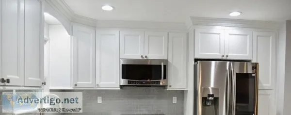Uptown White Kitchen Cabinets For Sale  StockCabinetExpress