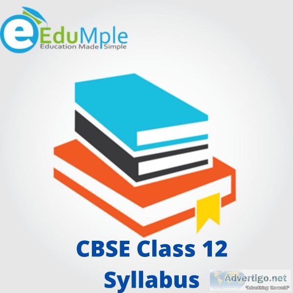 CBSE Class 12 Syllabus