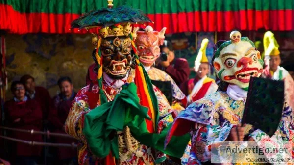 Thiksey Gustor The Famous Festival of Thiksey Monastery in Leh-L