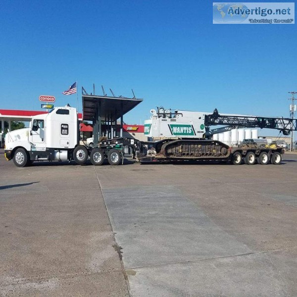 Flatbed Hauling the best Over Sized Transportation company in US