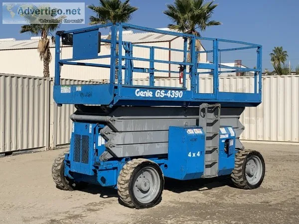 2006 GENIE GS4390 ROUGH TERRAIN SCISSORLIFT 131911206