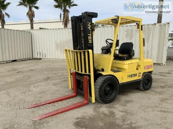 2001 HYSTER XM60 FORKLIFT   44001206