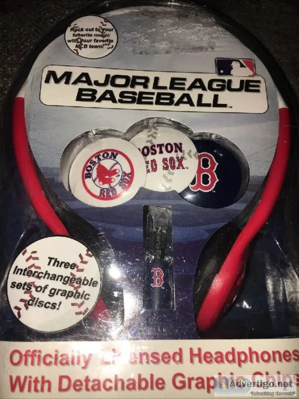 Boston Red Sox Headphones Brand New Never Opened