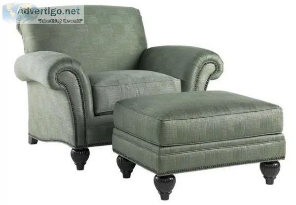 Tommy Bahama Home Royal Kahala Edgewater Chair  Luxury Accent Ch