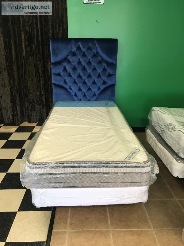 NEW MATTRESS TWIN SIZE WITH BOX SPRING INCLUDED _ DELIVERY OR PI