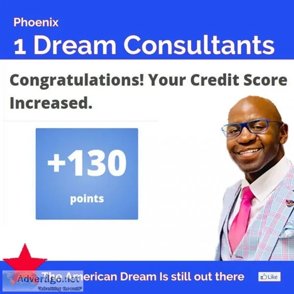 REBUILD YOUR CREDIT FAST WITH 1 DREAM CONSULTANTS FREE EVALUATIO