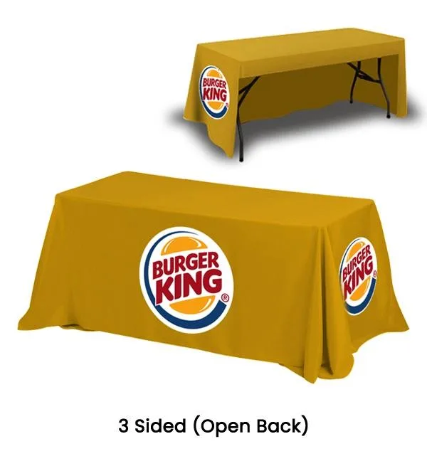 Order High Quality Custom Printed Trade Show Table Covers   Cana