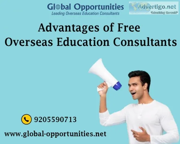Advantages of Free Overseas Education Consultants