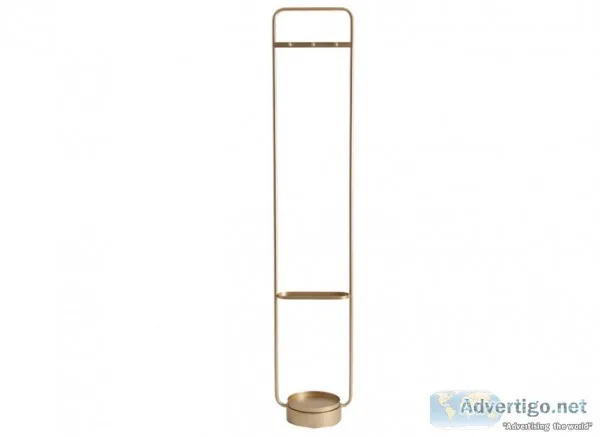 Cooper Gold Iron Coat Rack  ChicParadisLux