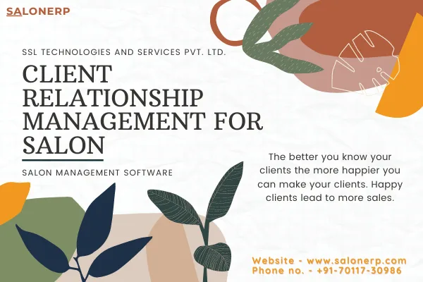 Client Relationship Management for Salon  SalonERP