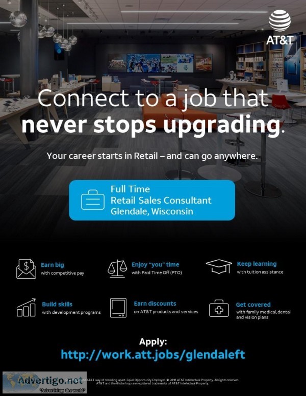 Full Time Retail Sales Consultant - Glendale WI