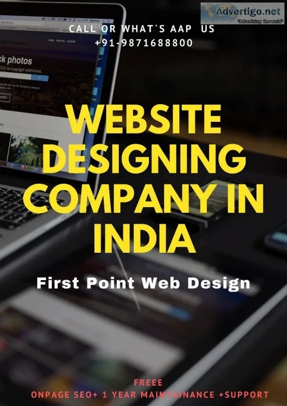 website designing company in India Work With Innovative design