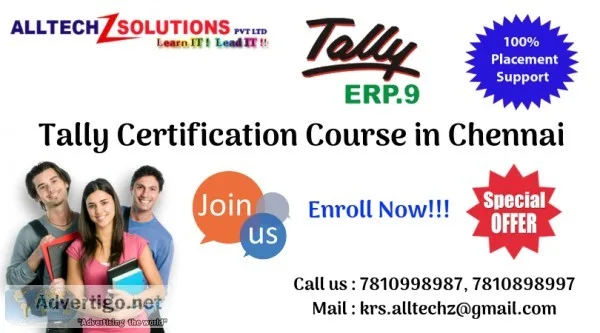 TALLY Training Institution in Chennai