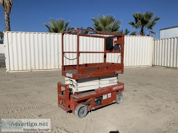 2008 SNORKEL S1930 SCISSORLIFT 116106206