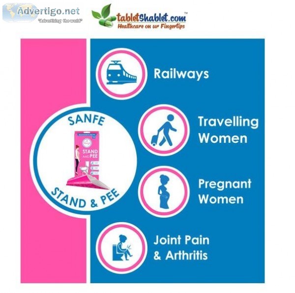 Sanfe Stand and Pee (Pack Of 60) Online in India at Tabletshable