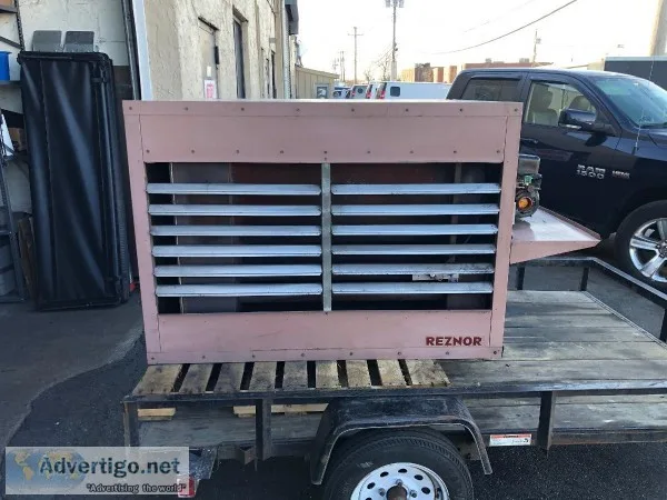 Pre Owned Waste Oil Heater - REZNOR RA350 Fully Reconditioned w 