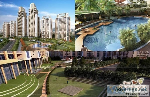 Gaur Saundaryam Flat in Noida  Call 9718833588