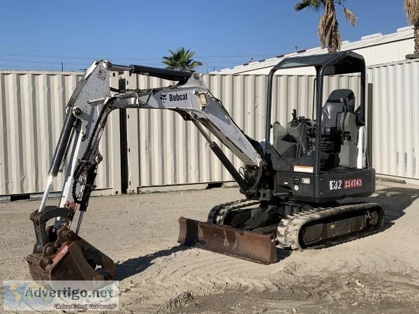 2014 BOBCAT E32 MINI HYDRAULIC EXCAVATOR 131908206