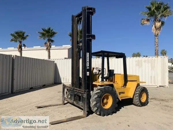 LIFTALL MT80D ROUGH TERRAIN FORKLIFT 72204206