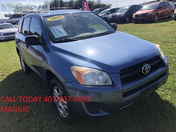 2009 TOYOTA RAV4  SPORT UTILITY 4D