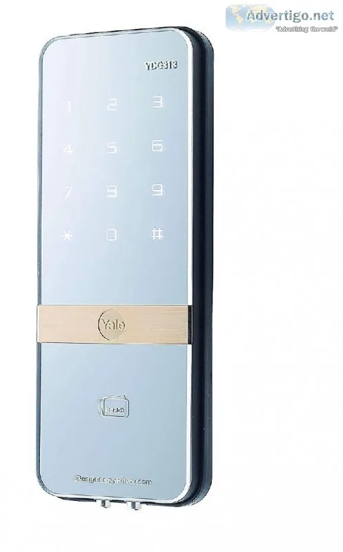 Yale YDG 313 GL Digital Glass Door lock for Smart Home Security 