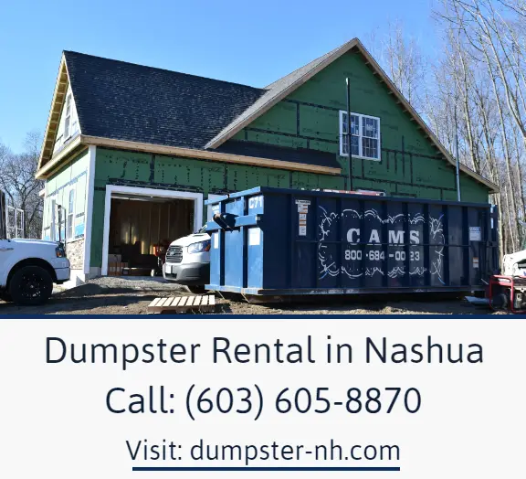 Looking for Dumpster Rental Services in Nashua NH
