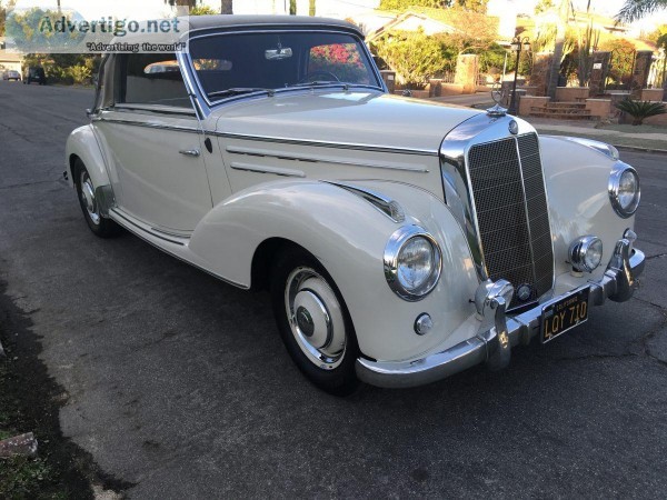  22658 1955 Mercedes-Benz 220A Cabriolet