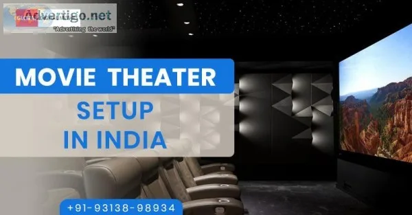 Movie Theater Setup in India at lowest price