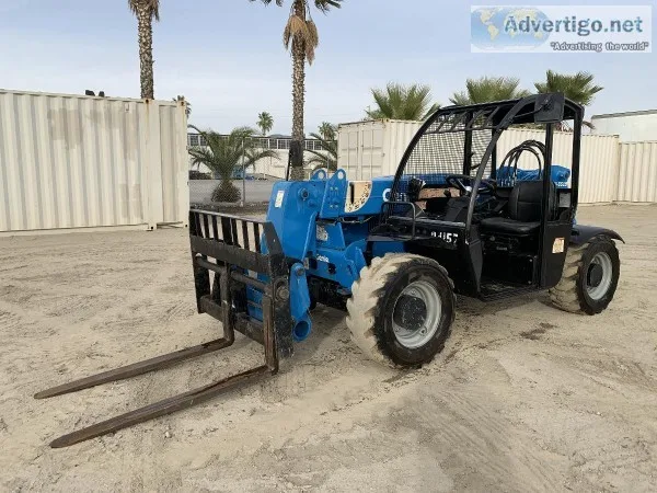 2015 GENIE GTH-5519 ROUGH TERRAIN REACH FORKLIFT 132503206