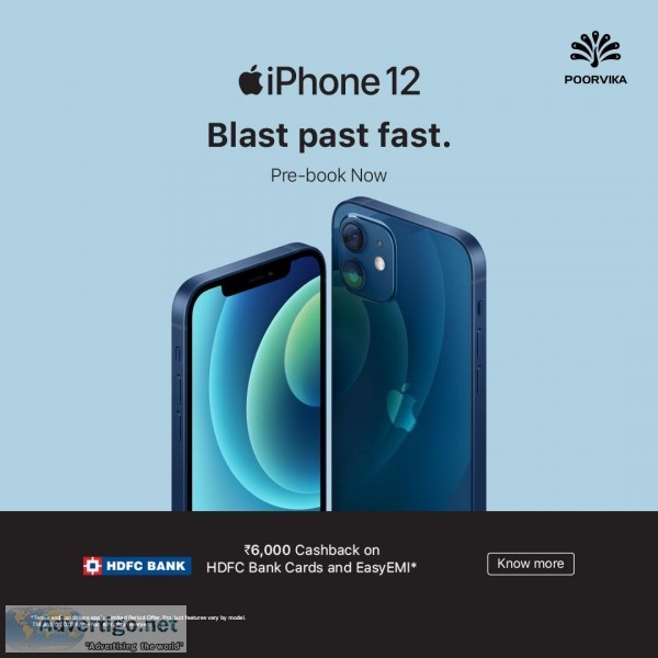 Apple iPhone 12-Pre Booking(Blast past fast)