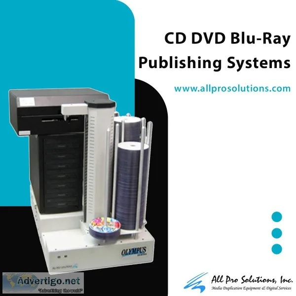 Top Quality CD DVD Blu-Ray Disc Publishing System