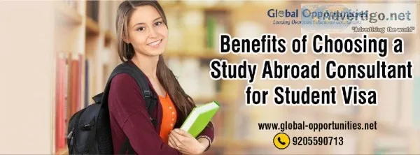 Benefits of Choosing a Study Abroad Consultant for Student Visa