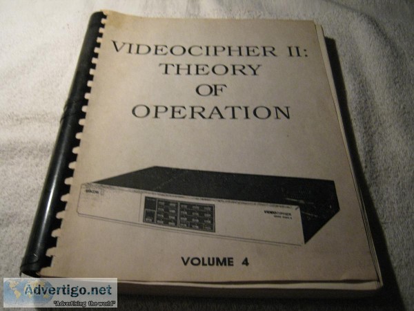 VIDEOCIPHER II THEORY OF OPERATION &ndash Volume 4