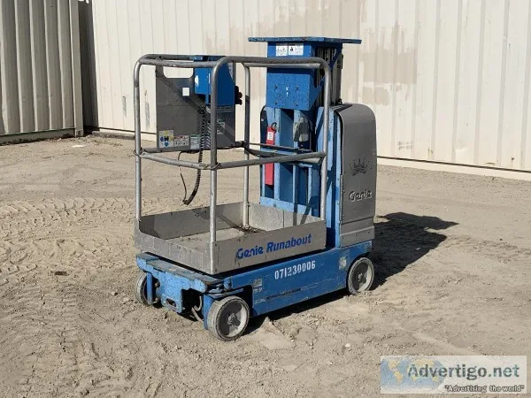 2008 GENIE GR12 PERSONNEL LIFT 116103206