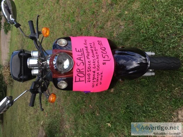 2009 50cc moped