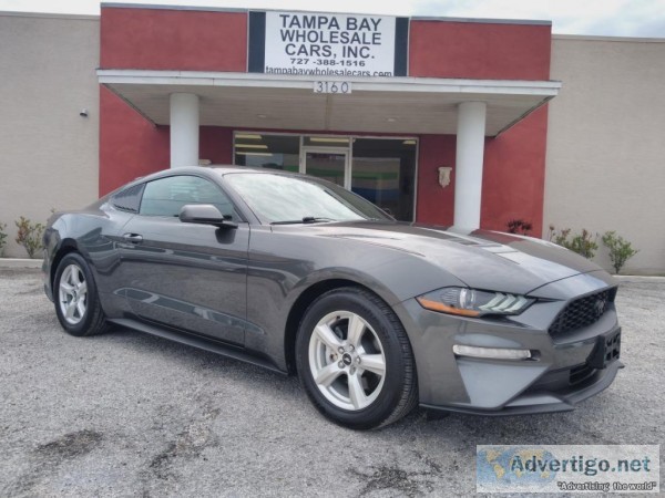 2018 FORD MUSTANG EcoBoost  TAMPA BAY WHOLESALE CARS INC>  St.