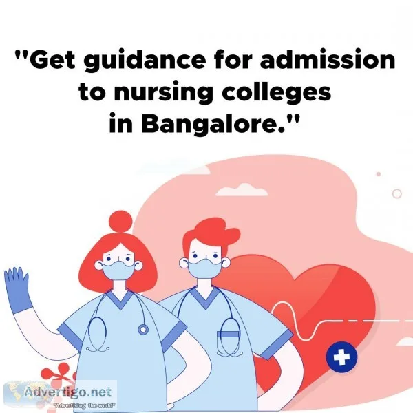 &quotGet guidance for admission to nursing colleges in Bangalore