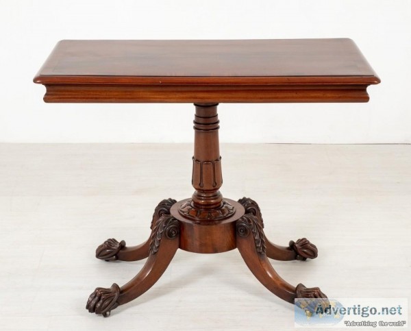 Buy Irish William IV Side Table - Antique Mahogany Online