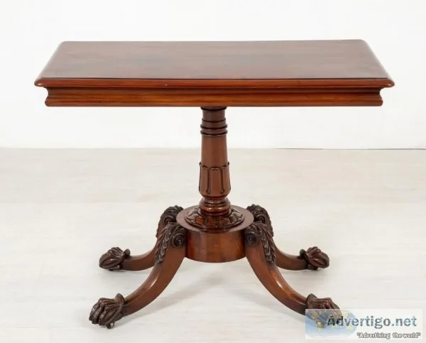 Buy Irish William IV Side Table - Antique Mahogany Online