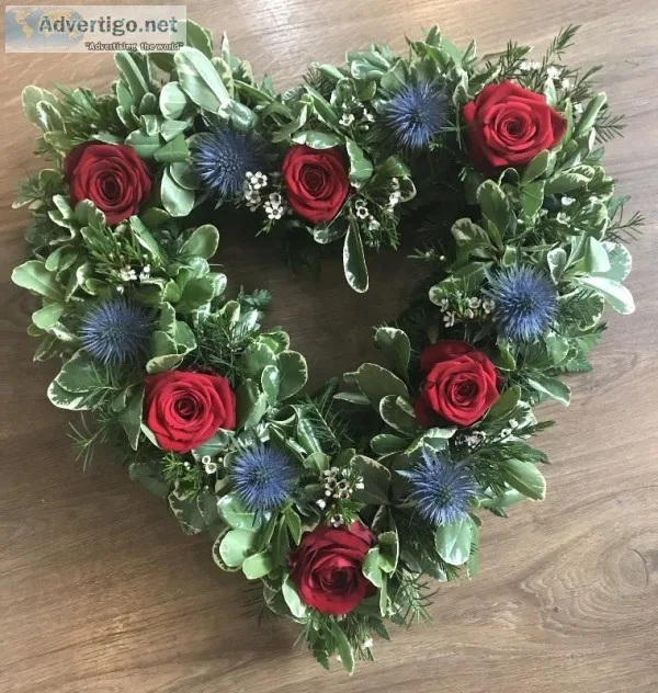 Red Rose Heart &ndash buy online or call 01525 237939