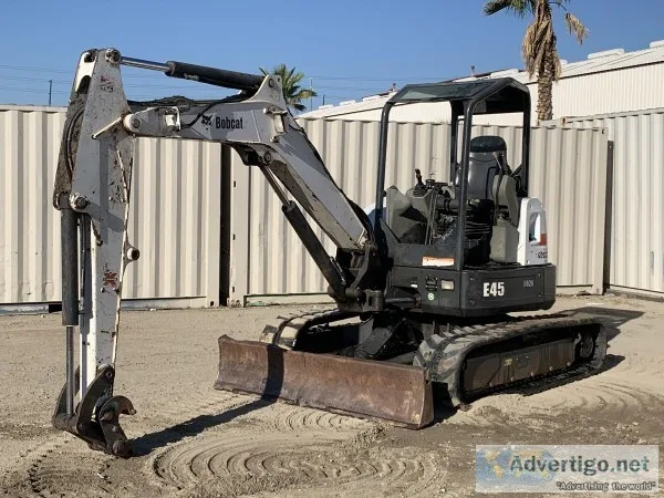 2014 BOBCAT E45 MIDI HYDRAULIC EXCAVATOR 131909206