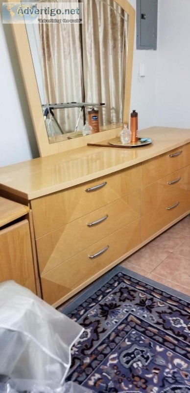 Dresser and mirror