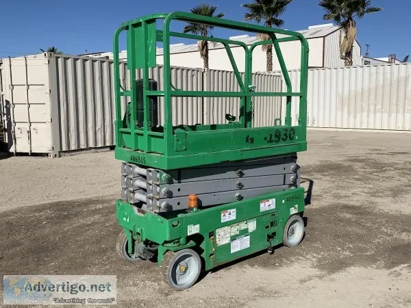 2012 GENIE GS1930 SCISSORLIFT 153002206