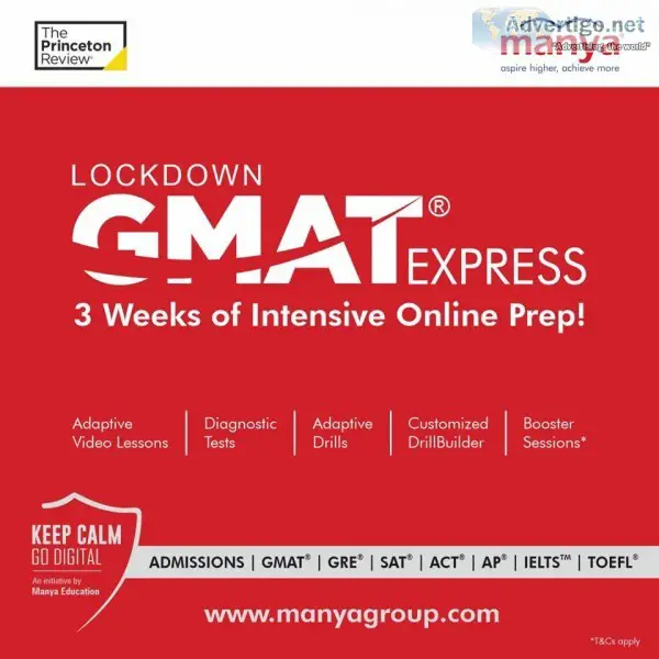Best GMAT Online Coaching Institutes - Visit Manya Education