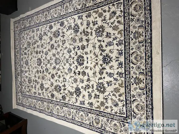 Beautiful Floral Area rug in VERY GOOD Condition
